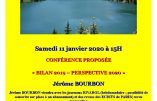 11 janvier 2020 à Aix-les-Bains – Conférence de Jérôme Bourbon