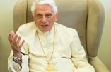 01 June 2018, Vatican, Vatican City: Former Pope Benedict XVI receives Bavarian Minister President Markus Soeder (not shown) of the Christian Social Union (CSU). Photo: Daniel Karmann/dpa (MaxPPP TagID: dpaphotosthree347803.jpg) [Photo via MaxPPP]
