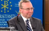 Plateau télé au Parlement européen avec Alain Escada et Stéphanie Bignon