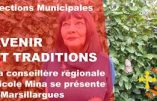 Municipales 2020 à Marsillargues – Nicole Mina (Liste Avenir et Traditions), candidate du camp national