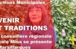 Municipales 2020 à Marsillargues – Nicole Mina (Liste Avenir et Traditions), candidate du camp national