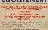 Coronavirus et frénésie consommatrice : le Maréchal avait déjà tout dit
