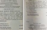 L’Annuaire pontifical 2020 et la nouvelle bizarrerie bergoglienne
