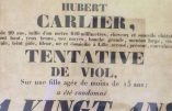 Quand les violeurs étaient, vraiment, condamnés…