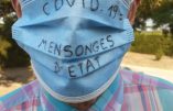 Covid 19 – Le masque dazibao fait des émules contre la dictature sanitaire
