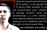 Hervé Ryssen nous parle du pouvoir de la prière