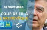 Jean-Pierre Maugendre écrit une lettre ouverte à Mgr Aupetit « petit télégraphiste de Darmanin »