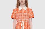 Genderofolie dans une haute couture dégénérée