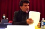 « En off, la presse n’est pas là… J’étais au téléphone avec le préfet qui, malheureusement, nous annonce un reconfinement dès mercredi », déclare le Maire de Cabourg