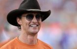 L’acteur Matthew McConaughey accusé de flirter avec l’extrême droite