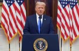 Le discours d’adieu du Président Trump en adresse à la Nation