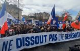 Reportage à la manifestation contre la dissolution de Génération Identitaire