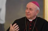 Mgr Paglia, un président de l’Académie pontificale pour la vie, qui milite contre la vie