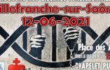 12 juin 2021 à Villefranche-sur-Saône : retrouvons nos libertés fondamentales !