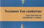Face à la destruction opérée par Vatican II, le testament d’un combattant