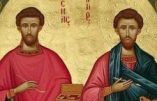 Lundi 27 septembre – Saints Côme et Damien, Martyrs – Saint Elzéar et Bienheureuse Delphine, tertiaires franciscains