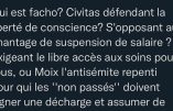 Véronique Lévy prend la défense de CIVITAS !