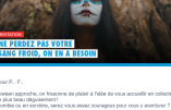 Halloween à toutes les sauces, même pour récolter votre sang sans pass sanitaire