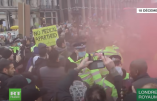 Mobilisation à Londres contre l’apartheid sanitaire