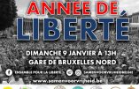 Les Belges se mobilisent ce dimanche 9 janvier 2022 pour la Liberté et la Vérité