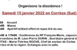 Journée de formation/cohésion des cadres et militants de Civitas à Brive le 15 janvier 2022