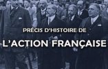 Précis d’histoire de l’Action française, dernier livre de Gérard Bedel