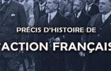 Précis d’histoire de l’Action française, dernier livre de Gérard Bedel