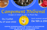 Jusqu’au 27 août 2022 à Chartres, découvrez un campement médiéval et une exposition artistique sur le Moyen-Âge