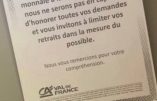 Nouvelle étape : la pénurie de monnaie !