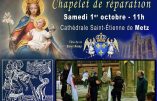 1er octobre 2022 à Metz : chapelet de réparation