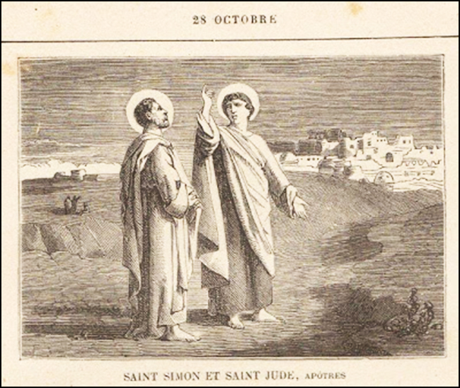 Vendredi 28 octobre Saints Simon et Jude, ApĂŽtres mediaspresse.info Vendredi 28 octobre Saints Simon et Jude, ApĂŽtres mediaspresse.info