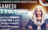 Les hommes prient le Rosaire !