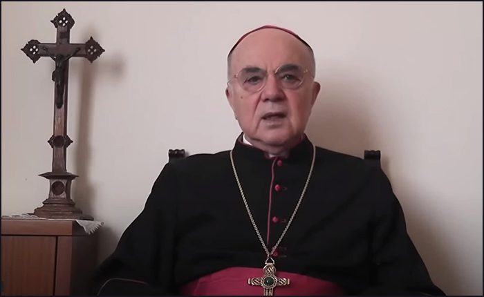 Mgr Viganò : les gardes suisses devraient arrêter Bergoglio et Fernandez et les expulser du Vatican . 27_09_2022_mgr_vigano_considerations_sur_la_situation_politique_en_italie_
