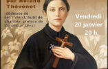 20 janvier 2023 : conférence de Roland Thévenet sur sainte Gemma Galgani “un signe de contradiction pour notre temps”