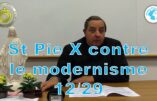 Saint Pie X face au modernisme, 12ème partie (abbé Beauvais)