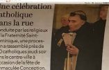 Le Courrier de l’Ouest relaie la procession du 8 décembre dans les rues d’Angers