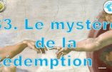 Cours de catéchisme 33 – Le mystère de la Rédemption 2