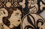 Dessous de verres pyrogravés vendus au profit des maraudes de Luminis