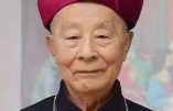 Mgr Huo Cheng décède à 97 ans – Il avait été emprisonné durant 14 ans dans un camp de travail