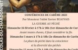 Saint-Nicolas-du-Chardonnet – Conférences de Carême 2023 par M. l’abbé Xavier BEAUVAIS, FSSPX, prieur-doyen de Marseille