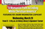 En finir avec l'Amérique chrétienne blanche, la conférence d'une femme pasteur lesbienne