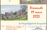 Pèlerinage de la jeunesse de Dieu le 19 mars : Montagnac-la-Crempse à Notre-Dame de Laveyssière