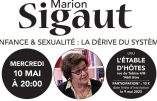 Marion Sigaut en conférence à Ittre le 10 mai 2023
