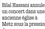 Bilal Hassani annule son concert dans l’église Saint-Pierre-aux-Nonnains sous la pression de groupes catholiques dont CIVITAS