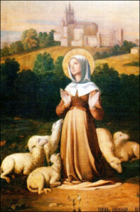 Sainte Germaine Cousin de Pibrac, Vierge, Bergère , quinze juin