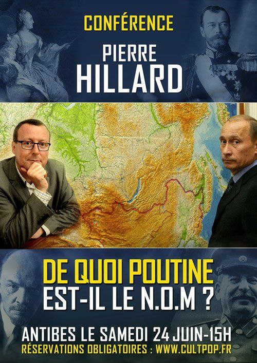 Conférence de Pierre Hillard sur la Russie