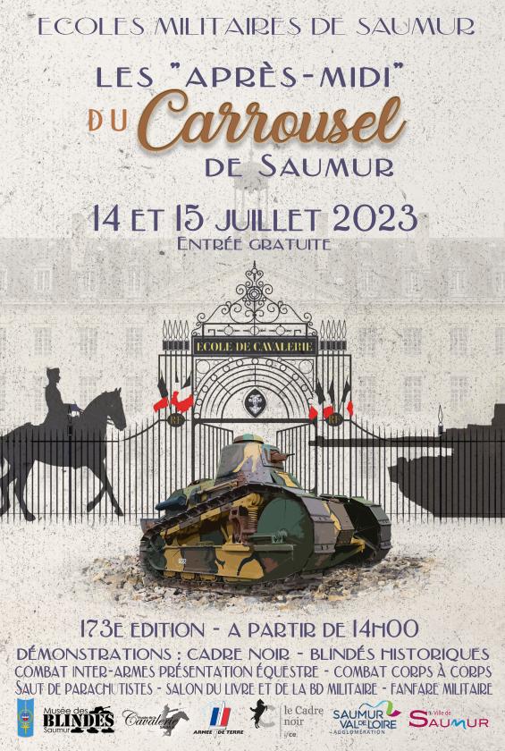 Carrousel de Saumur, juillet 2023
