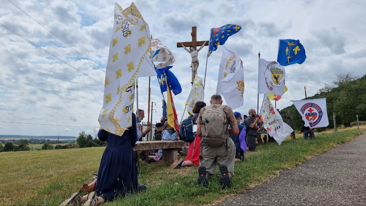 Pèlerinage de Civitas Grand Est à Domrémy sur les pas de Sainte Jeanne d'Arc