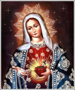 Fête du Cœur Immaculé de la bienheureuse Vierge Marie, vingt-deux août