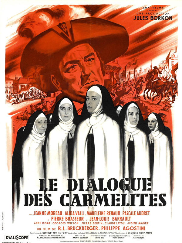 L'affiche du film Le dialogue des carmélites